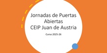 Jornada de puertas abiertas 2025-26 