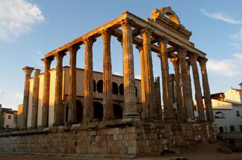 Templo de Diana, Mérida, Badajoz