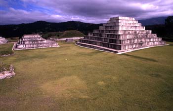 Restos arqueológicos de Zaculeu, Guatemala