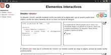 HTML Elementos interactivos