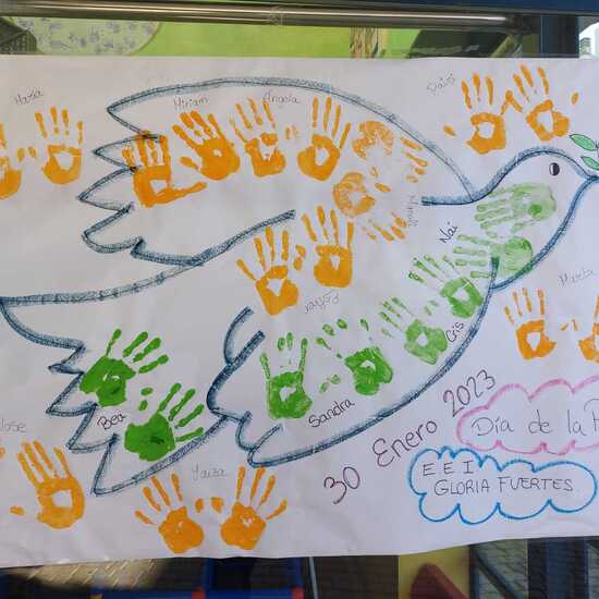 Paloma día de la paz