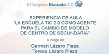 La escuela TIC 2.0 como agente para el cambio