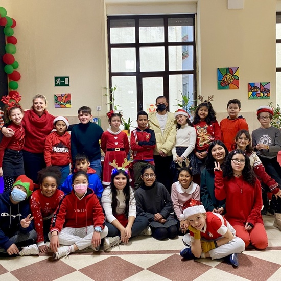 Foto Navidad 5º Ed. Primaria