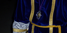 Detalle de la túnica de un nazareno