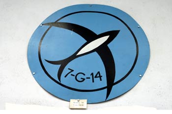 Distintivo del avión Heinkel 70, Grupo 7-G-14, Museo del Aire de