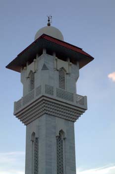 Minarete de la Mezquita de la M30, Madrid
