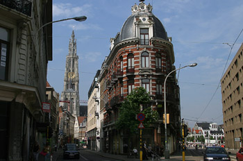 Calle Nacional, Amberes, Bélgica