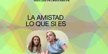 Lo que si es la amistad 