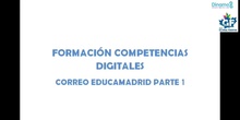 Competencias digitales “Correo EducaMadrid” 1