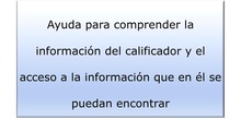 Ayuda para el uso del calificador