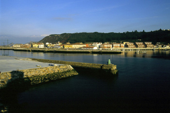 Vista parcial de San Juan de la Arena, Principado de Asturias