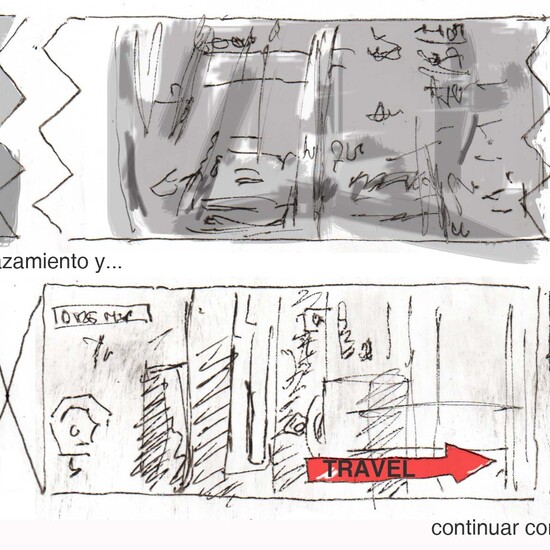 Storyboard con planos detalles