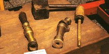 Encorchadoras de maceta, Museo de la Sidra de Asturias, Nava