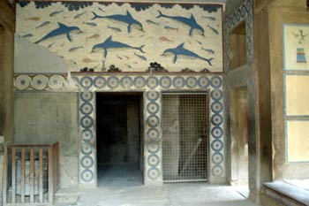Megaron de la Reina en el Palacio de Cnosos, Creta