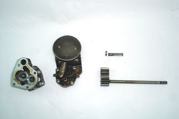 Bomba de aceite de engranajes. Despiece