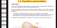 Equilibrio electrostático 