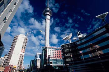 Vista de Auckland, Nueva Zelanda