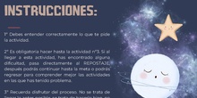 Instrucciones actividad