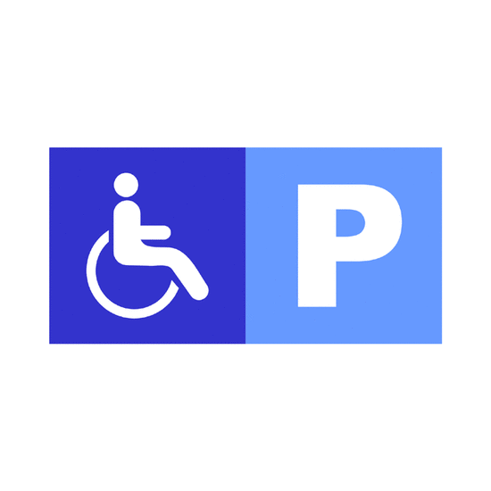 Parking reservado a discapacitados