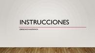 Paso inicial. Instrucciones. 