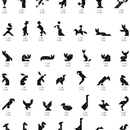 Figuras de tangram