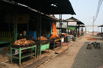 Parrillas de pescado, Jakarta, Indonesia