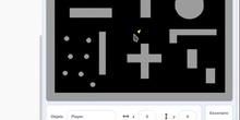 Programa con Scratch un objeto que lanza rayos hasta tocar las paredes como un sonar