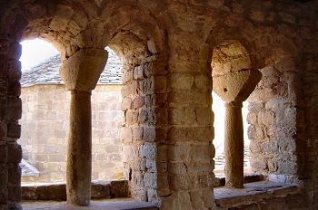 Ventanales geminados, Huesca