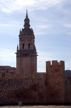 Muralla y torre de catedral