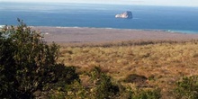 Panorámica desde el Mirador de La Soledad en la Isla San Cristób