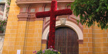 Cruz de Mayo en Plaza del Socorro, Córdoba, Andalucía