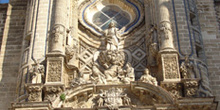 Fachada de la Catedral de Jerez de la Frontera, Cádiz, Andalucía