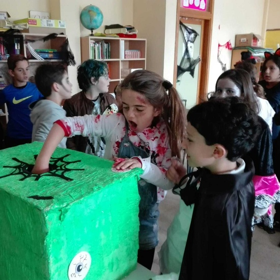 Quinto A celebra Halloween_CEIP Fernando de los Rios_Las Rozas 4