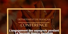 Conférence. Seconde Guerre mondiale