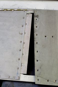 Avellanado en chapa fina