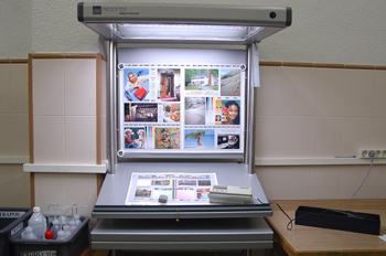 Mesa para control de preimpresión