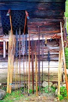 Tienda de armas, Irian Jaya, Indonesia