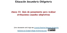 Anexo 13. Guía de pensamiento: realizar atribuciones adaptativas