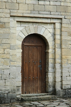 Iglesia de San Pedro de Lárrede. Puerta sur, Huesca