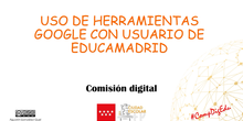 Usar las herramientas de Google a través de EducaMadrid