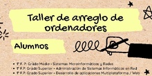 Taller de arreglo de ordenadores