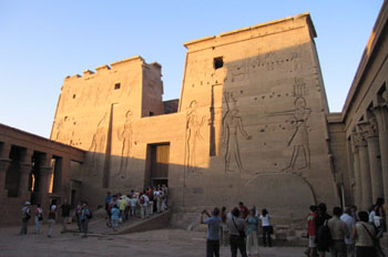 Fachada, Templo de Philae, Egipto