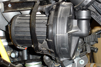 Electrobomba de impulsión de aire secundario de escape