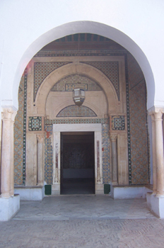Entrada, Tumba de Sidi Sabah, Kairouan, Túnez