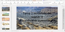 Tema 2 El modelado del relieve (III): Aguas subterráneas, glaciares y viento