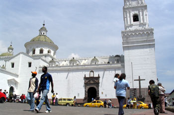 Iglesia de la Merced en Quito, Ecuador