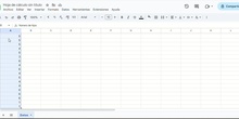 Variable discreta en Sheets - Tabla de frecuencias