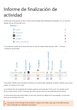 Informe de finalización de la actividad
