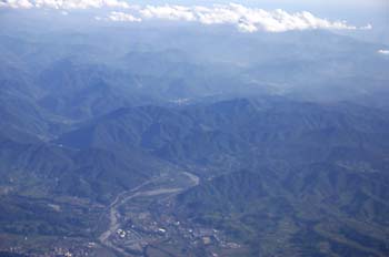 Alpes ligures (vista aérea)