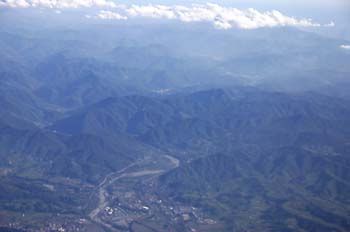Alpes ligures (vista aérea)